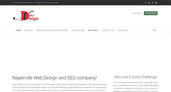 Desktop Screenshot of naperdesign.com