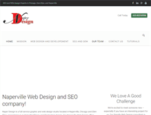 Tablet Screenshot of naperdesign.com